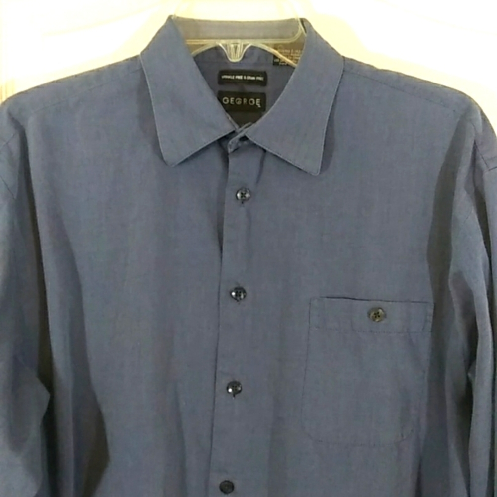 George Mens Shirt Size Large 42/44 - Picture 3 of 4